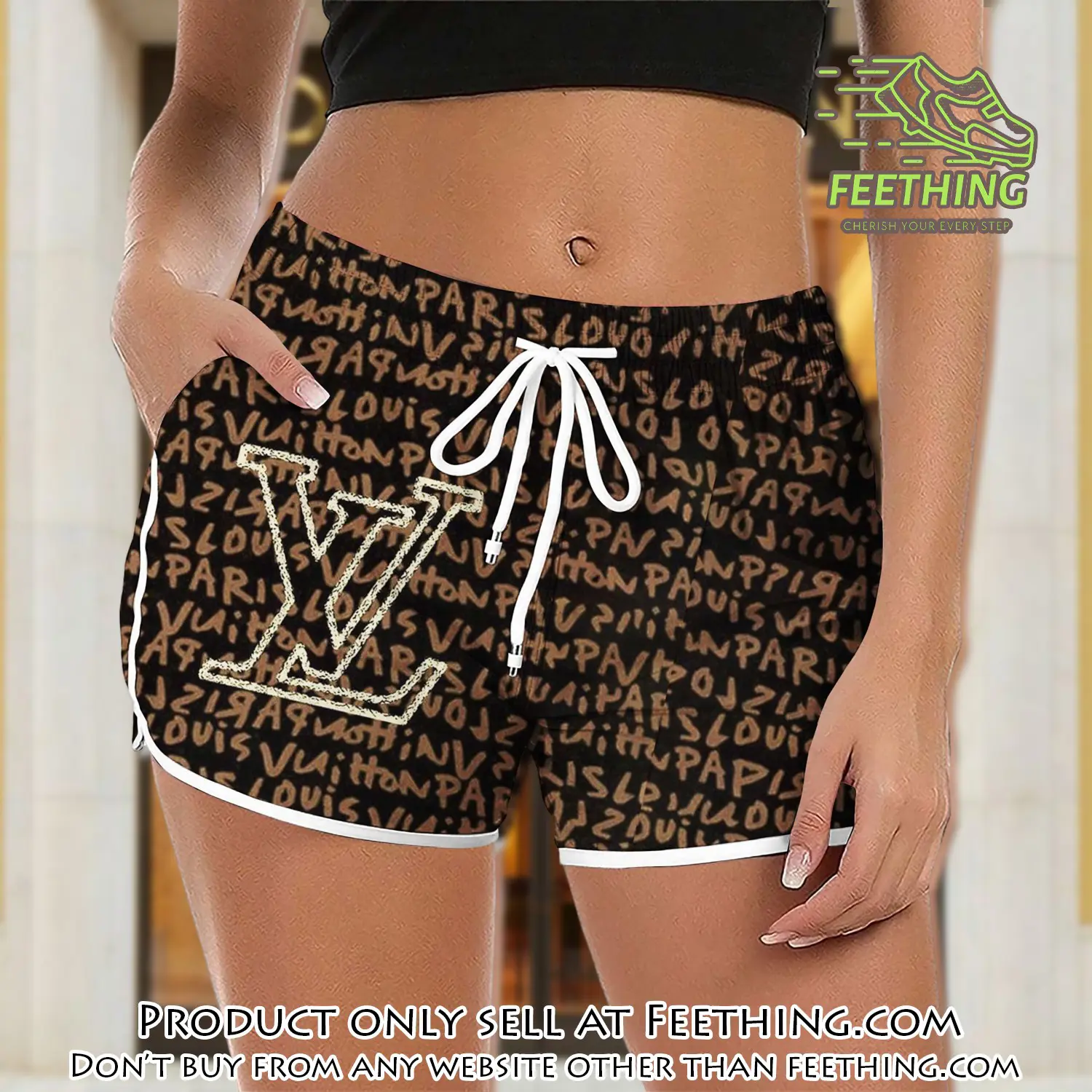 Limited edition lv women shorts lady beach shorts wms1020 ft5927313